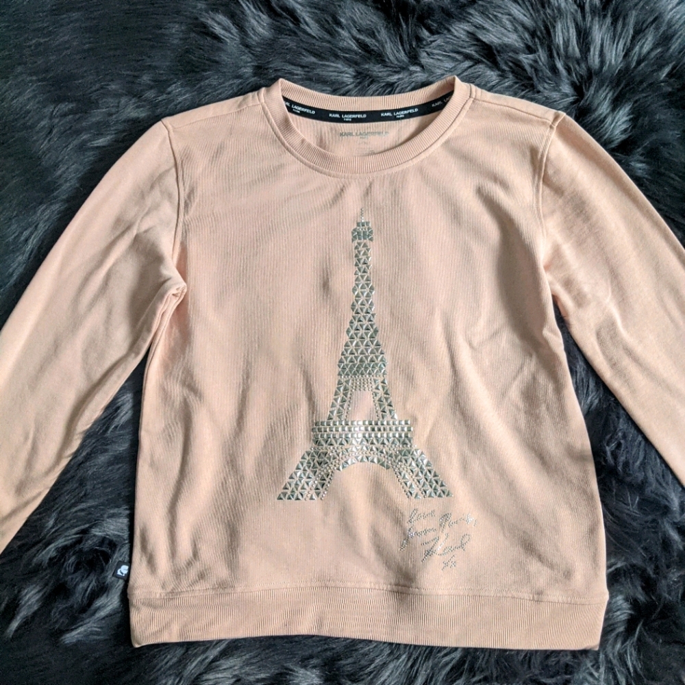 Pink Karl Lagerfeld Sweatshirt